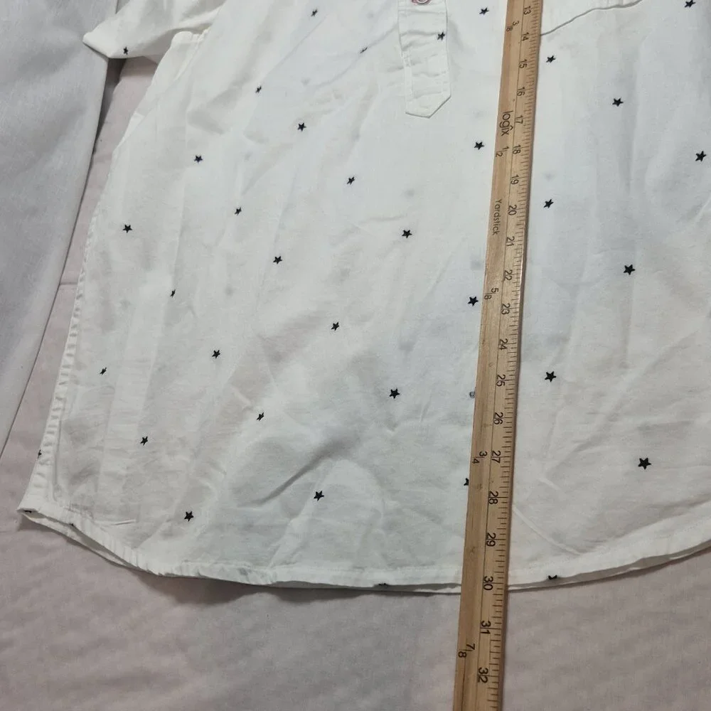 Daniel Cremieux Men's Shirt Size L White Stars United Collection Button Up (57) - Picture 9 of 11
